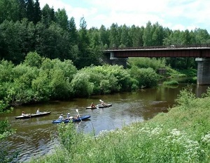 Река Быстрица.